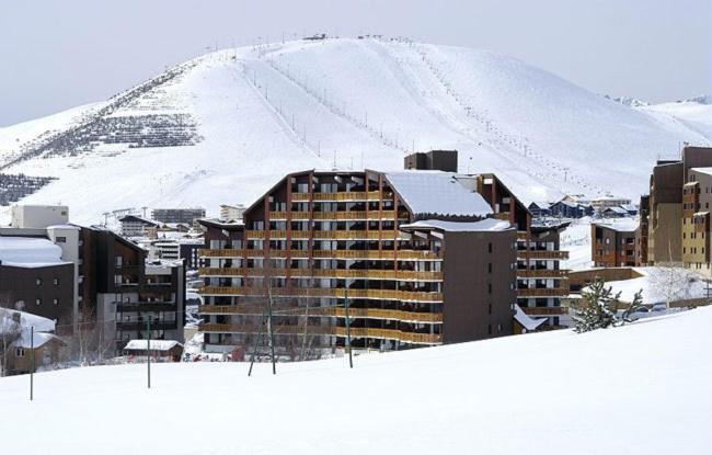 Résidence Les Mélèzes Alpe d'Huez Exterior foto
