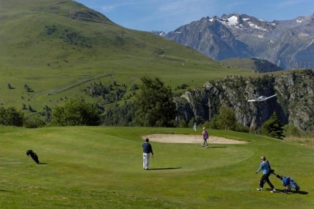 Résidence Les Mélèzes Alpe d'Huez Exterior foto