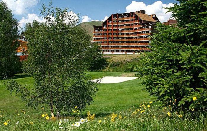 Résidence Les Mélèzes Alpe d'Huez Exterior foto