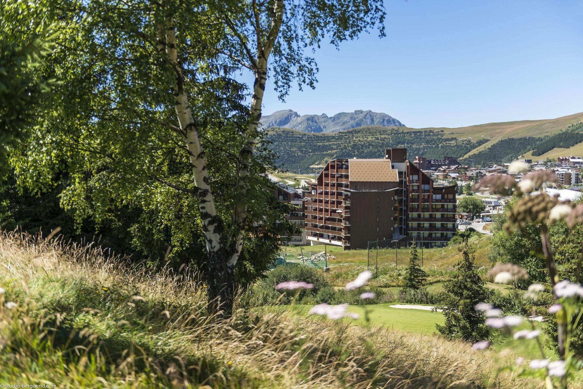 Résidence Les Mélèzes Alpe d'Huez Exterior foto