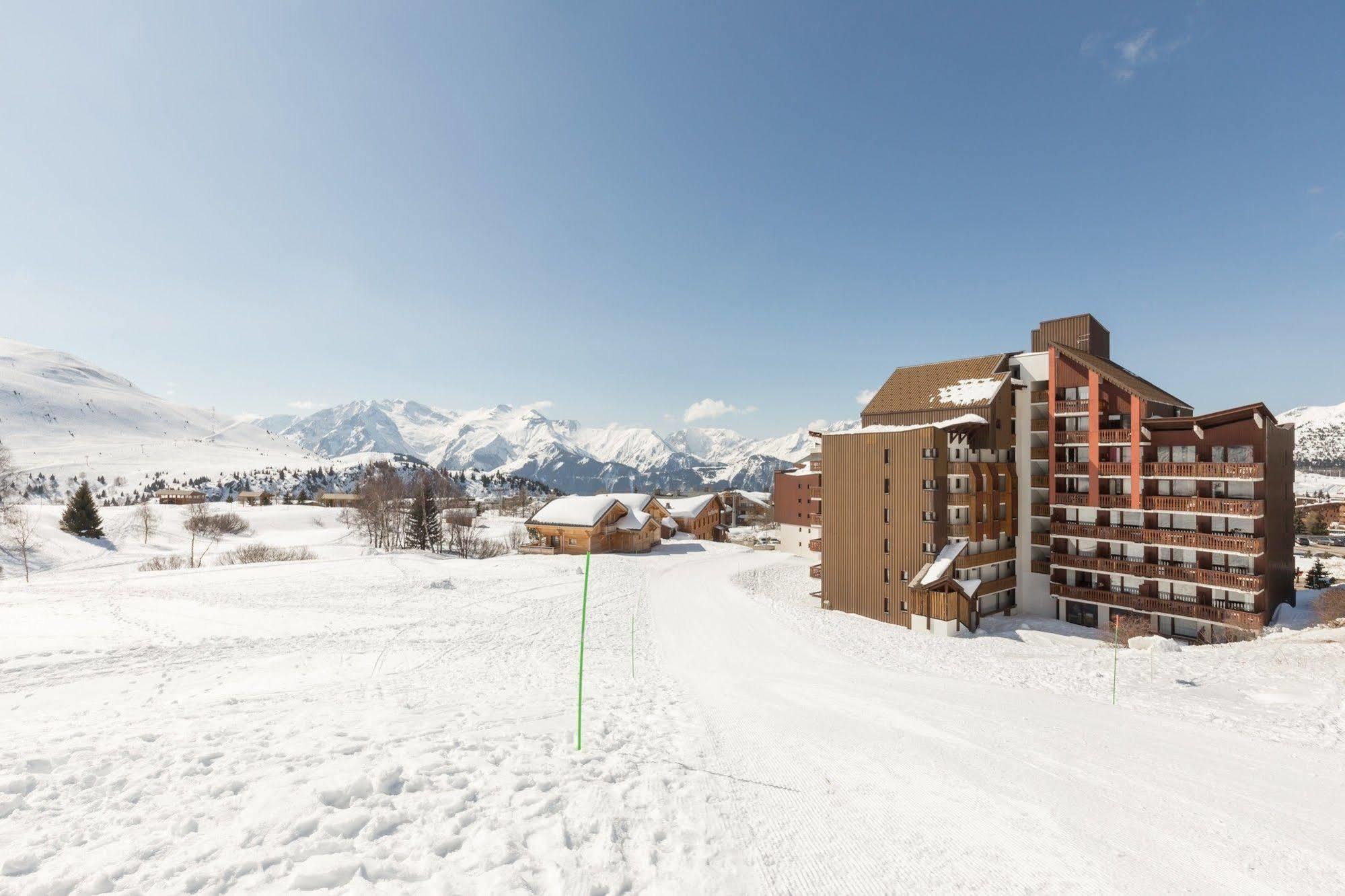 Résidence Les Mélèzes Alpe d'Huez Exterior foto