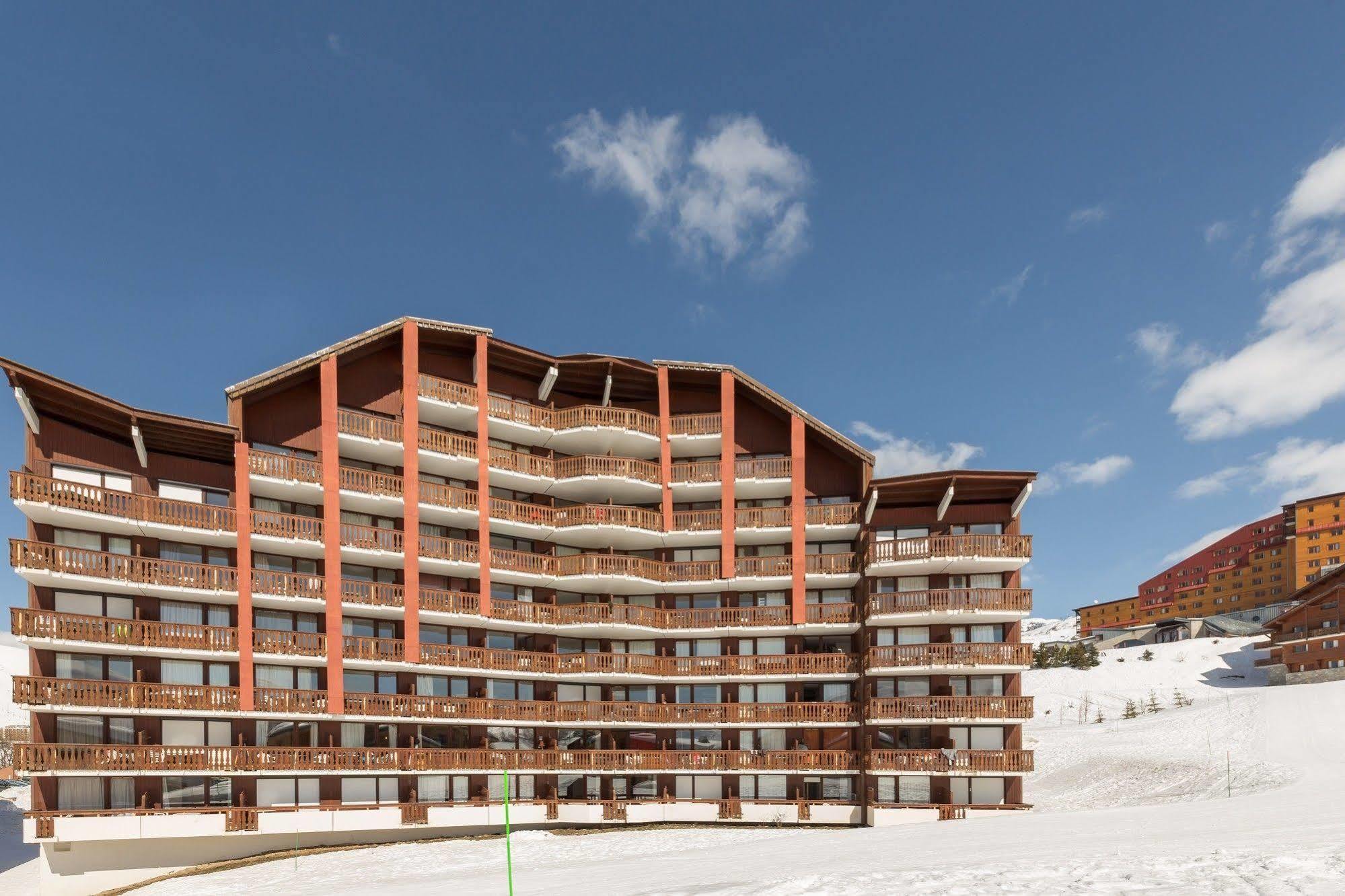 Résidence Les Mélèzes Alpe d'Huez Exterior foto
